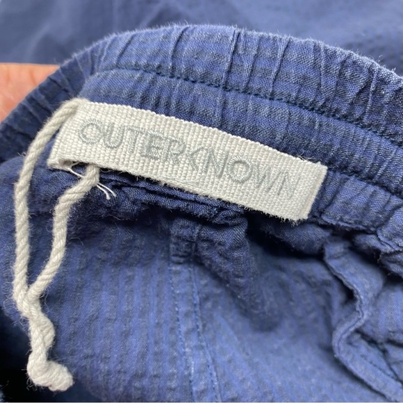 Outerknown Blue Linen Blend Pants Large - Picture 5 of 10